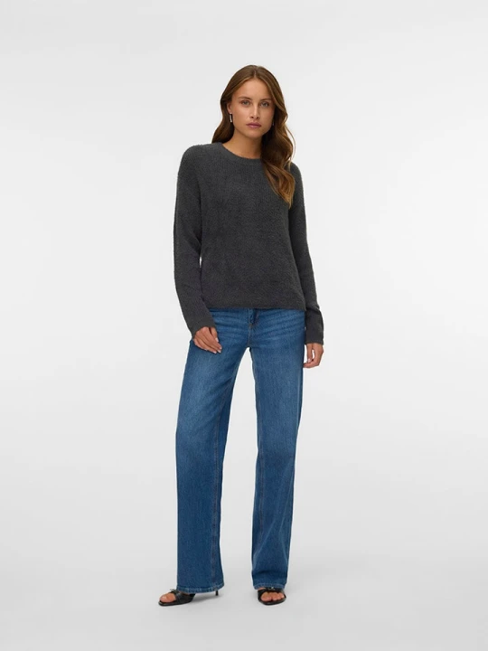 Zdjęcie produktu Vero Moda Sweter w kolorze antracytowym rozmiar: XL