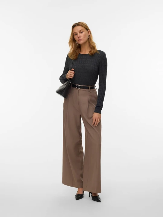 Zdjęcie produktu Vero Moda Sweter w kolorze antracytowym rozmiar: XS