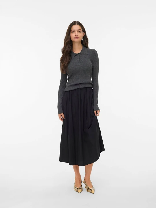 Zdjęcie produktu Vero Moda Sweter w kolorze antracytowym rozmiar: M