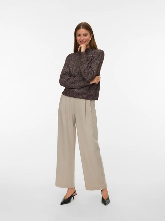 Zdjęcie produktu Vero Moda Sweter w kolorze antracytowym rozmiar: L