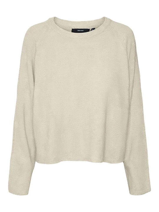 Zdjęcie produktu Vero Moda Sweter w kolorze beżowym rozmiar: L