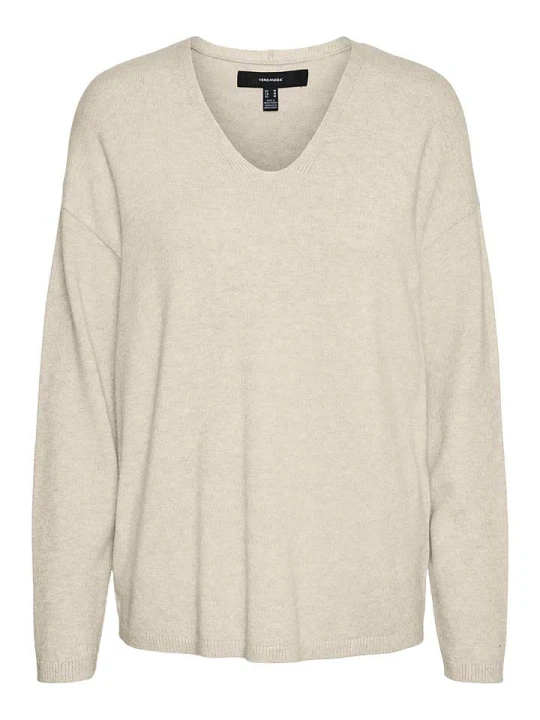 Zdjęcie produktu Vero Moda Sweter w kolorze beżowym rozmiar: S