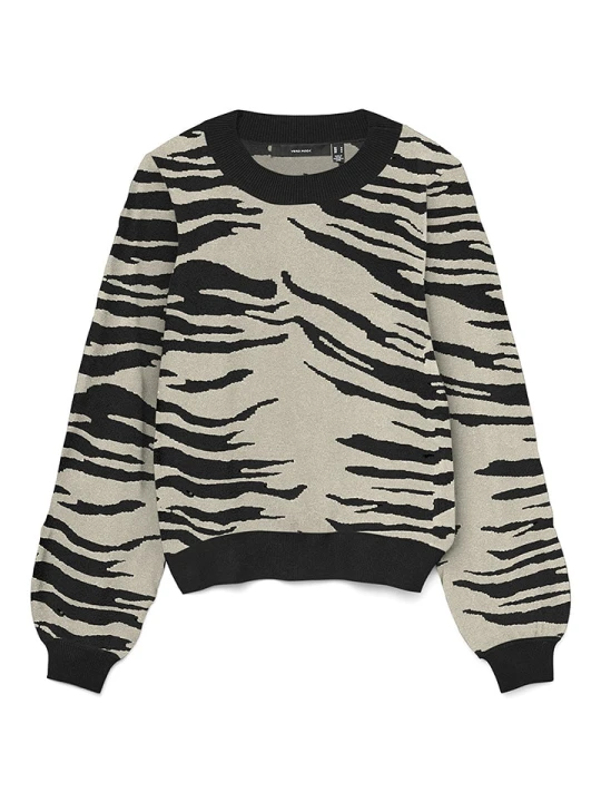 Zdjęcie produktu Vero Moda Sweter w kolorze beżowym rozmiar: L