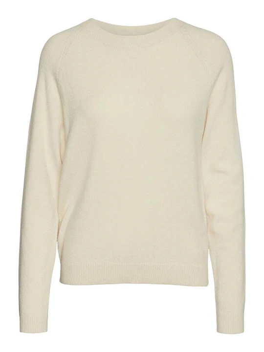 Zdjęcie produktu Vero Moda Sweter w kolorze beżowym rozmiar: L