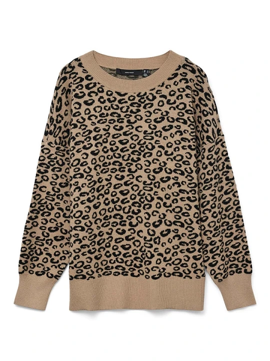 Zdjęcie produktu Vero Moda Sweter w kolorze beżowym rozmiar: L
