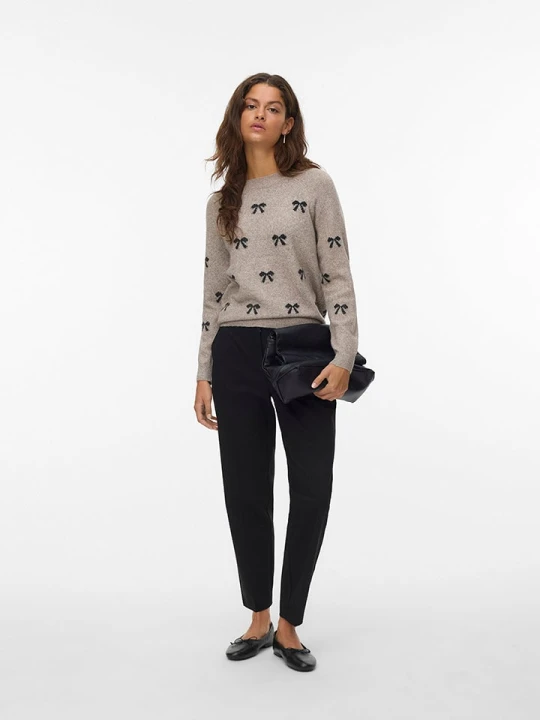 Zdjęcie produktu Vero Moda Sweter w kolorze beżowym rozmiar: XL