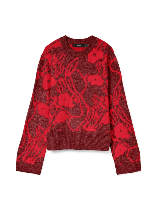 Zdjęcie produktu Vero Moda Sweter w kolorze bordowym rozmiar: S