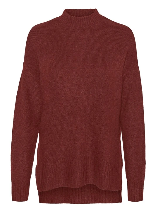 Zdjęcie produktu Vero Moda Sweter w kolorze bordowym rozmiar: S