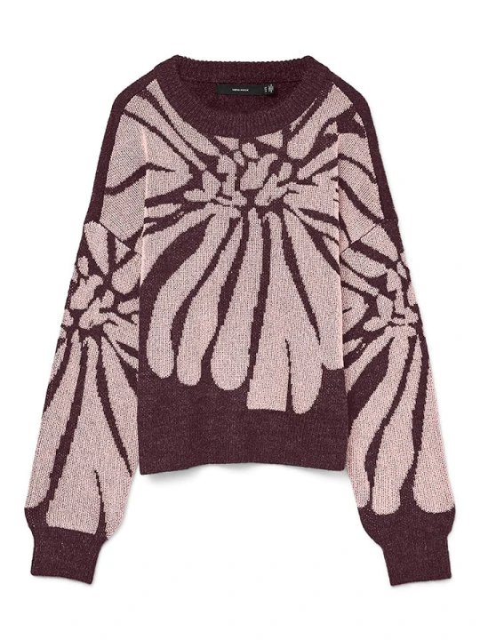 Zdjęcie produktu Vero Moda Sweter w kolorze bordowym rozmiar: XS