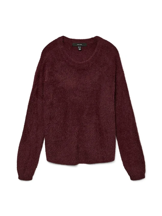 Zdjęcie produktu Vero Moda Sweter w kolorze bordowym rozmiar: XS