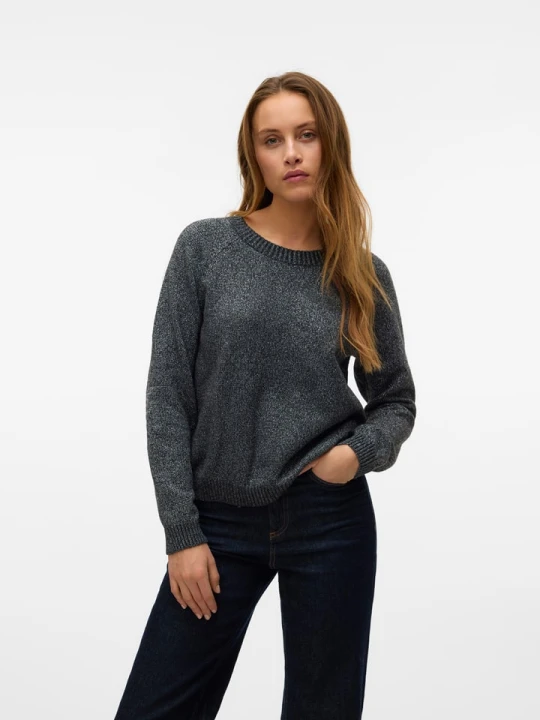 Zdjęcie produktu Vero Moda Sweter w kolorze ciemnoszarym rozmiar: XS