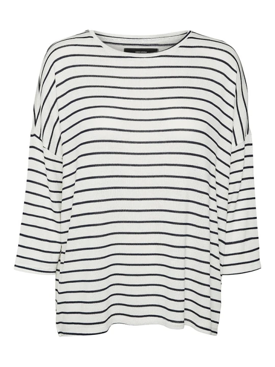 Zdjęcie produktu Vero Moda Sweter w kolorze czarno-białym rozmiar: S