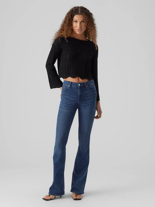 Zdjęcie produktu Vero Moda Sweter w kolorze czarnym rozmiar: L