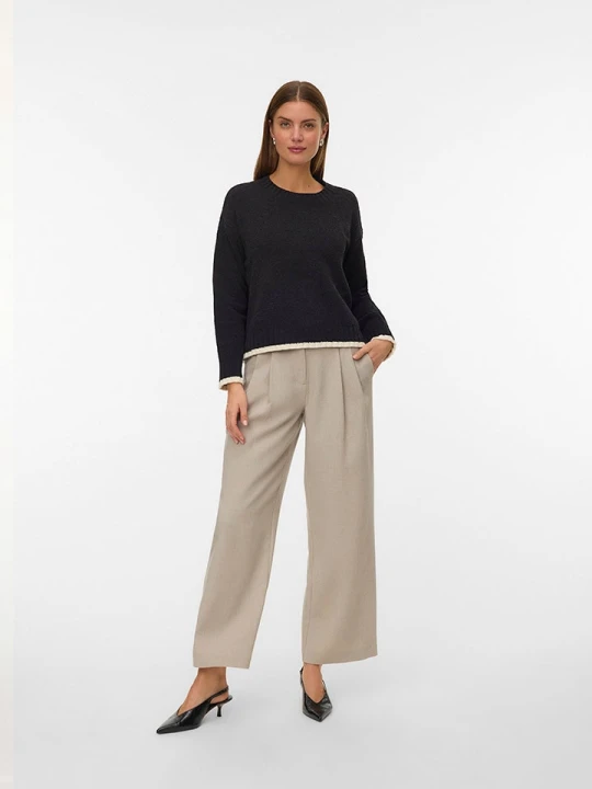 Zdjęcie produktu Vero Moda Sweter w kolorze czarnym rozmiar: L