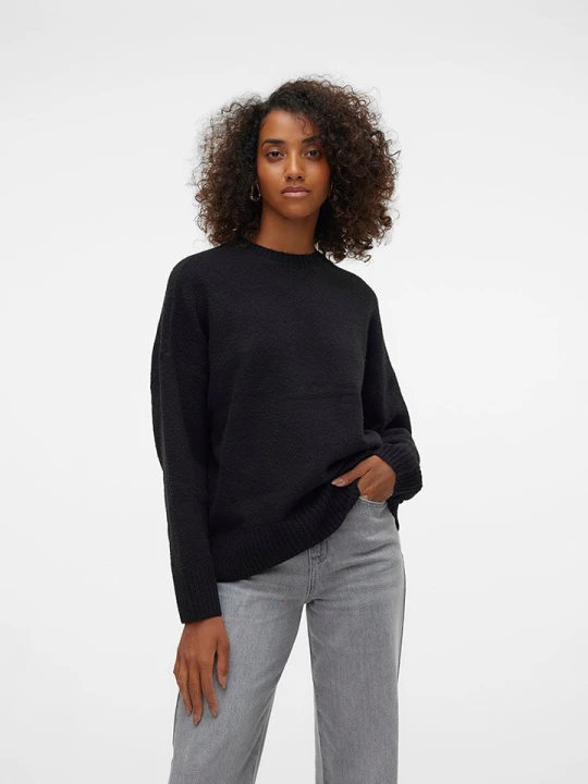 Zdjęcie produktu Vero Moda Sweter w kolorze czarnym rozmiar: XL