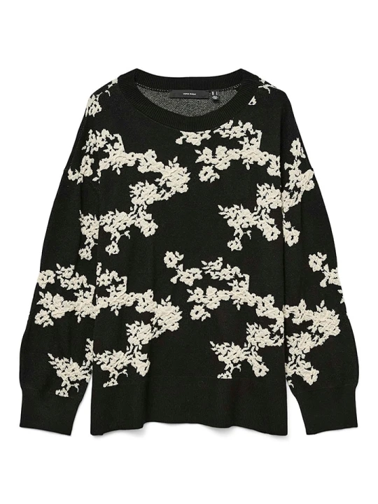 Zdjęcie produktu Vero Moda Sweter w kolorze czarnym rozmiar: L