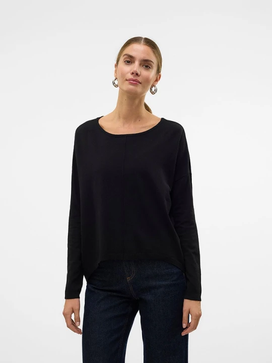 Zdjęcie produktu Vero Moda Sweter w kolorze czarnym rozmiar: S