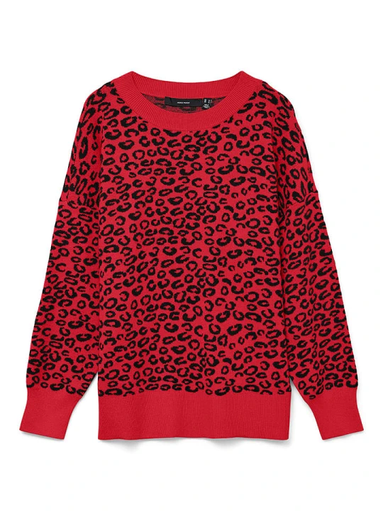 Zdjęcie produktu Vero Moda Sweter w kolorze czerwonym rozmiar: XL