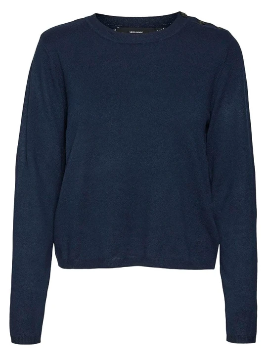 Zdjęcie produktu Vero Moda Sweter w kolorze granatowym rozmiar: L