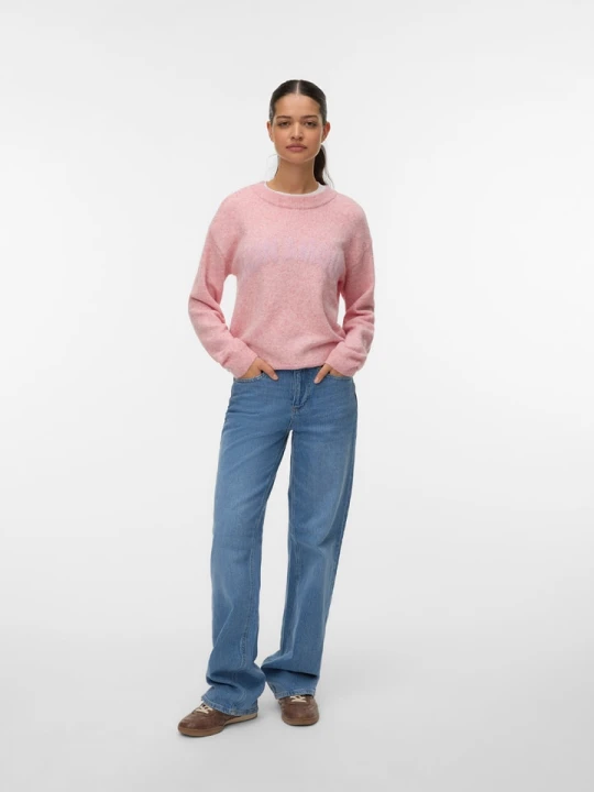 Zdjęcie produktu Vero Moda Sweter w kolorze jasnoróżowym rozmiar: S