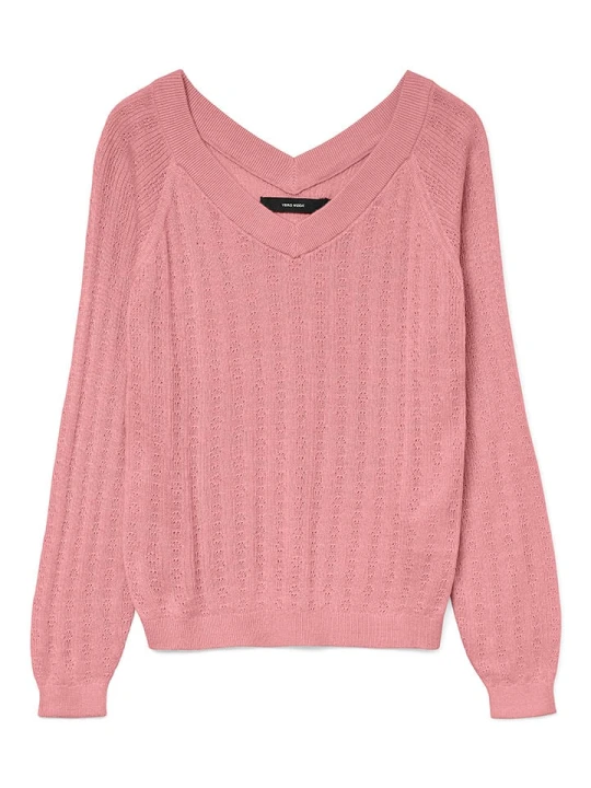 Zdjęcie produktu Vero Moda Sweter w kolorze jasnoróżowym rozmiar: S