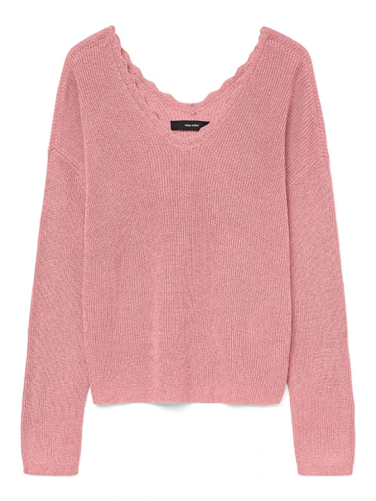 Zdjęcie produktu Vero Moda Sweter w kolorze jasnoróżowym rozmiar: XL