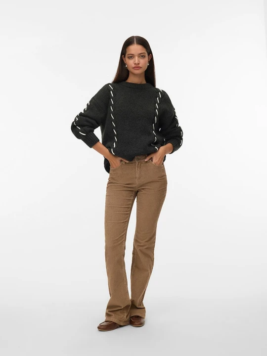 Zdjęcie produktu Vero Moda Sweter w kolorze khaki rozmiar: S