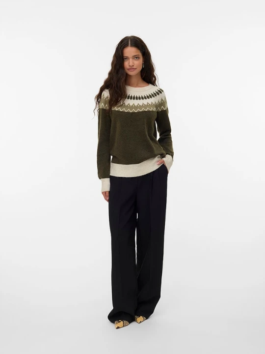 Zdjęcie produktu Vero Moda Sweter w kolorze khaki rozmiar: S