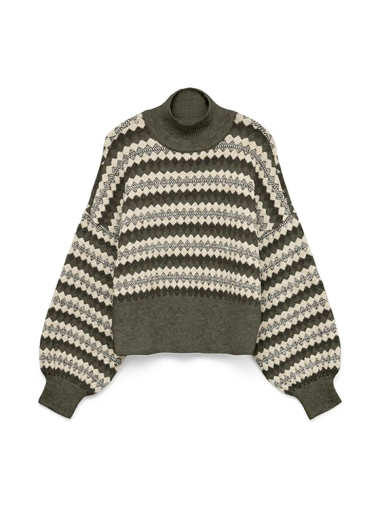 Zdjęcie produktu Vero Moda Sweter w kolorze khaki rozmiar: XL