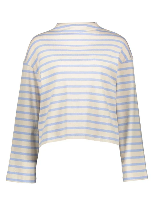 Zdjęcie produktu Vero Moda Sweter w kolorze kremowo-fioletowym rozmiar: S
