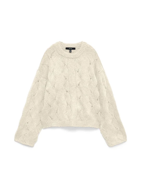 Zdjęcie produktu Vero Moda Sweter w kolorze kremowym rozmiar: M