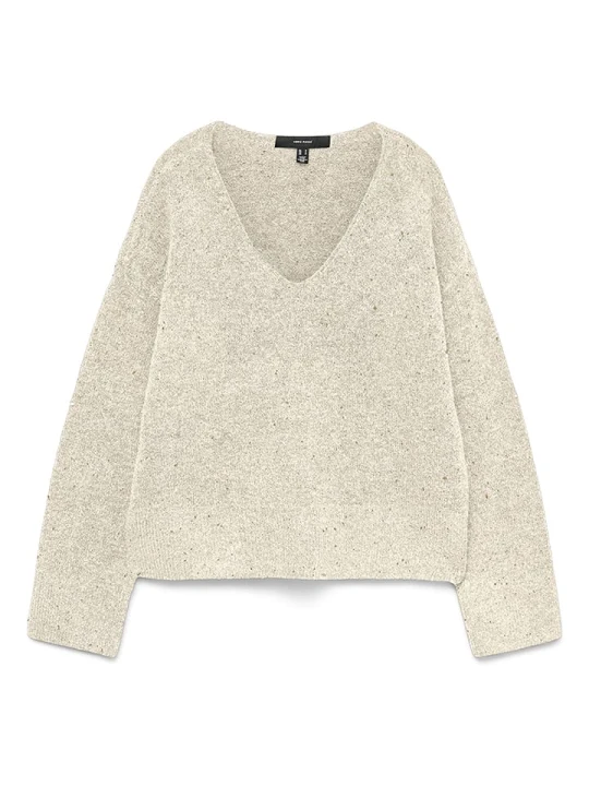 Zdjęcie produktu Vero Moda Sweter w kolorze kremowym rozmiar: XL