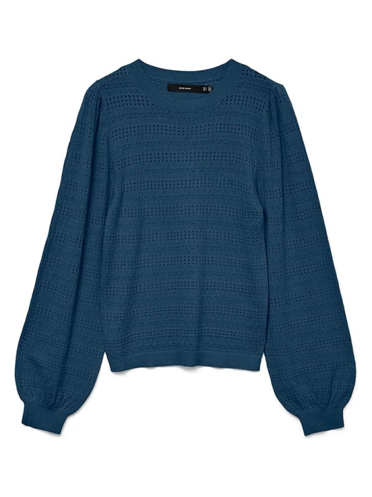 Zdjęcie produktu Vero Moda Sweter w kolorze niebieskim rozmiar: L