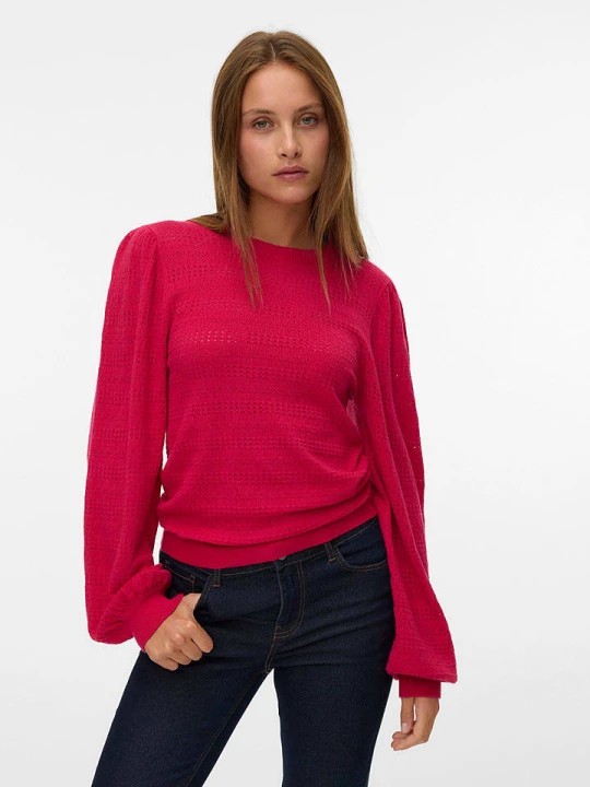 Zdjęcie produktu Vero Moda Sweter w kolorze różowym rozmiar: S