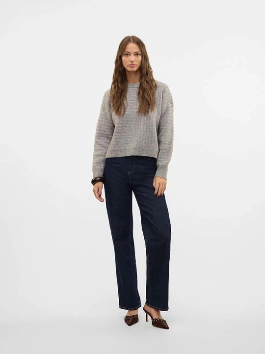 Zdjęcie produktu Vero Moda Sweter w kolorze szarym rozmiar: S