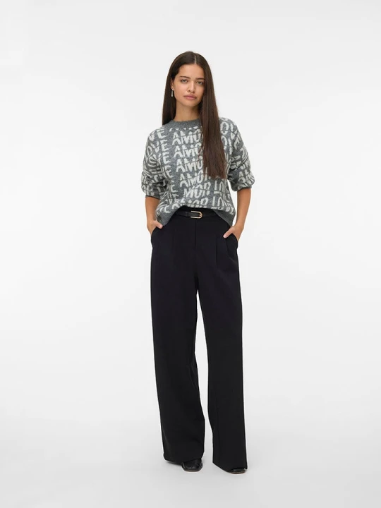 Zdjęcie produktu Vero Moda Sweter w kolorze szarym rozmiar: XL