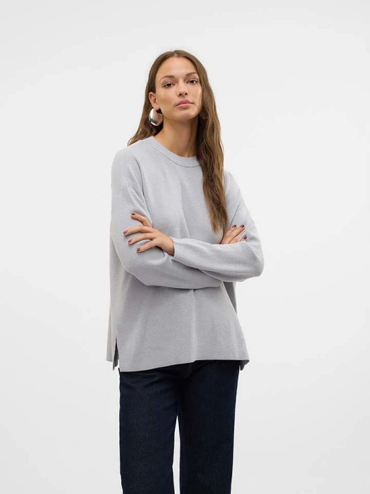 Zdjęcie produktu Vero Moda Sweter w kolorze szarym rozmiar: XL