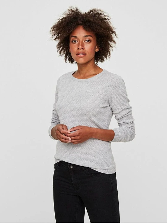 Zdjęcie produktu Vero Moda Sweter w kolorze szarym rozmiar: M