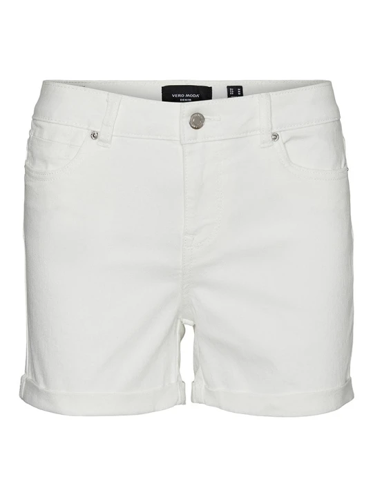 Zdjęcie produktu Vero Moda Szorty dżinsowe "Luna" w kolorze białym rozmiar: XS