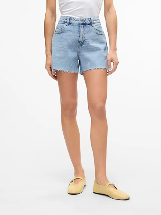 Zdjęcie produktu Vero Moda Szorty dżinsowe w kolorze błękitnym rozmiar: S