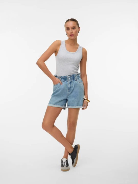 Zdjęcie produktu Vero Moda Szorty dżinsowe w kolorze błękitnym rozmiar: XS
