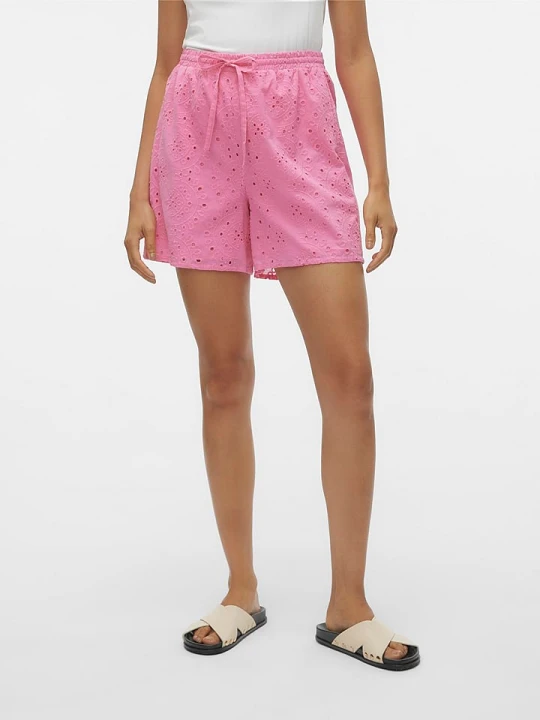 Zdjęcie produktu Vero Moda Szorty "Hay" w kolorze różowym rozmiar: S
