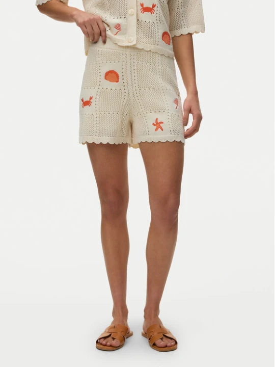 Zdjęcie produktu Vero Moda Szorty materiałowe Esmey 10350992 Beżowy jasny Regular Fit