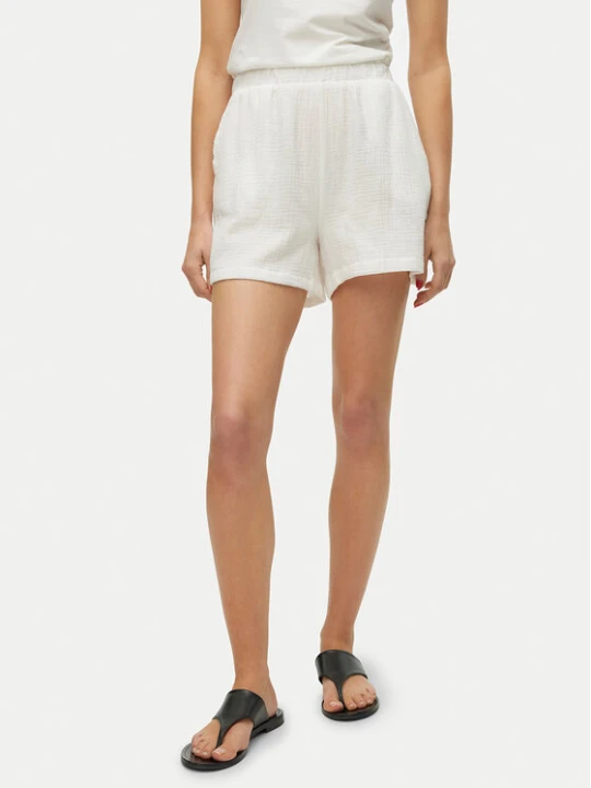 Zdjęcie produktu Vero Moda Szorty materiałowe Natali 10279687 Biały Baggy Fit