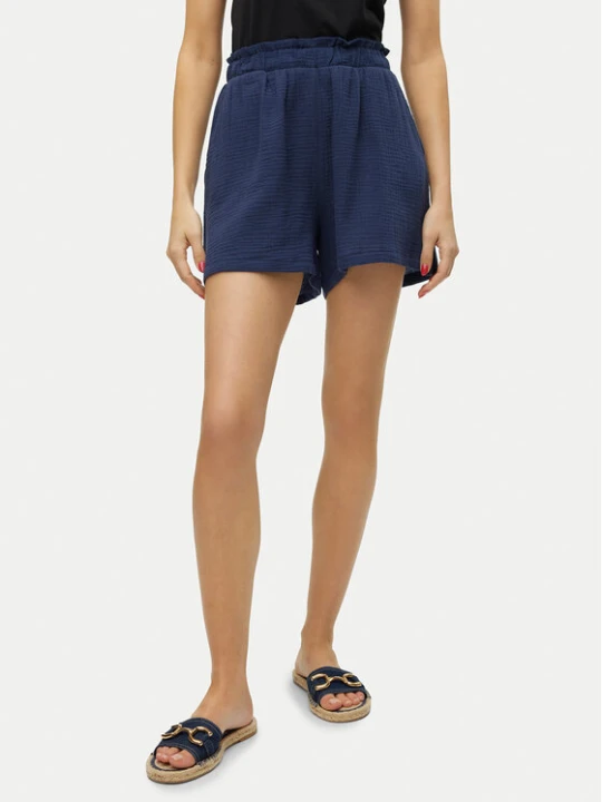 Zdjęcie produktu Vero Moda Szorty materiałowe Natali 10279687 Niebieski Baggy Fit