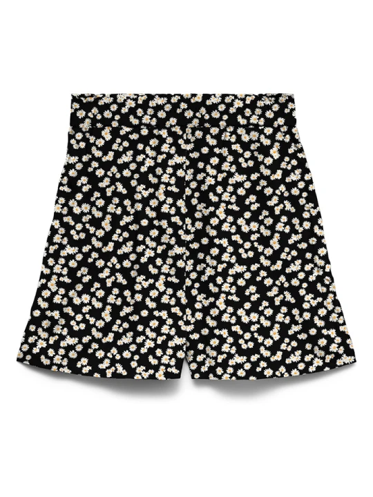 Zdjęcie produktu Vero Moda Szorty "Measy joy" w kolorze czarno-beżowym rozmiar: XS