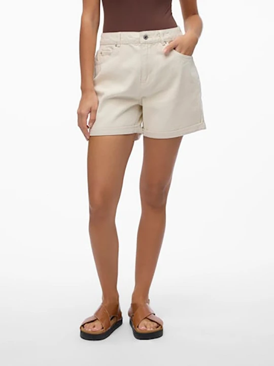 Zdjęcie produktu Vero Moda Szorty w kolorze beżowym rozmiar: M