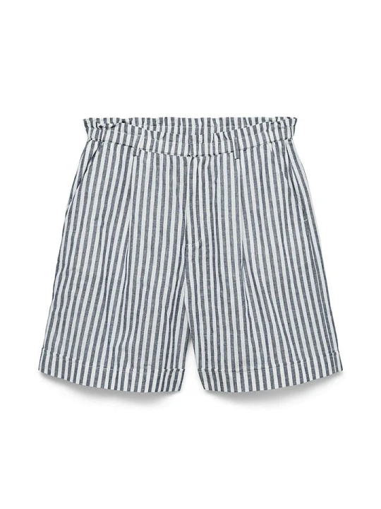 Zdjęcie produktu Vero Moda Szorty w kolorze biało-granatowym rozmiar: M