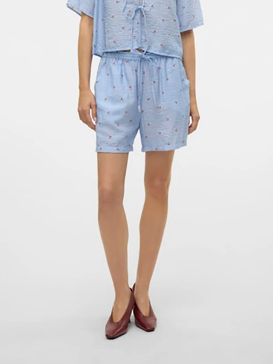 Zdjęcie produktu Vero Moda Szorty w kolorze błękitnym rozmiar: M