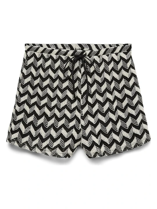Zdjęcie produktu Vero Moda Szorty w kolorze czarno-kremowym rozmiar: XS